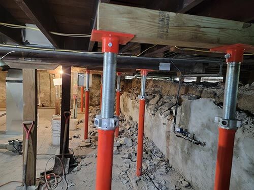 How do you repair foundation cracks?