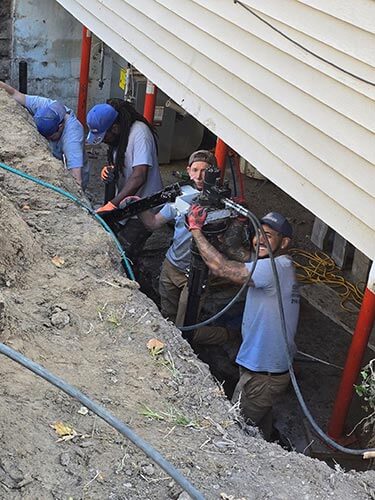 Helical Pier Foundation Repair Process