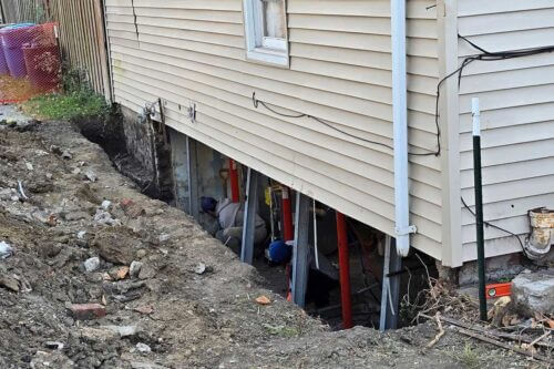 Push Pier Foundation Repair in St. Louis